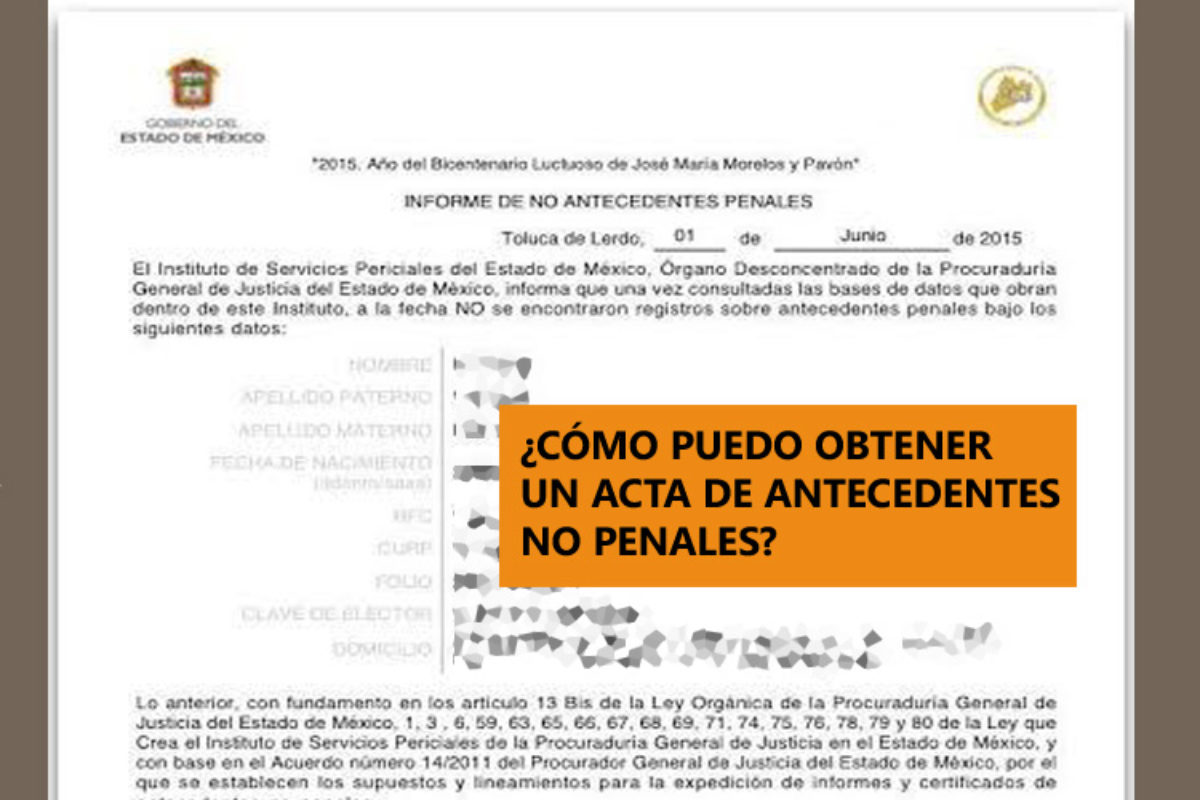 Carta De Antecedentes No Penales En Tijuana