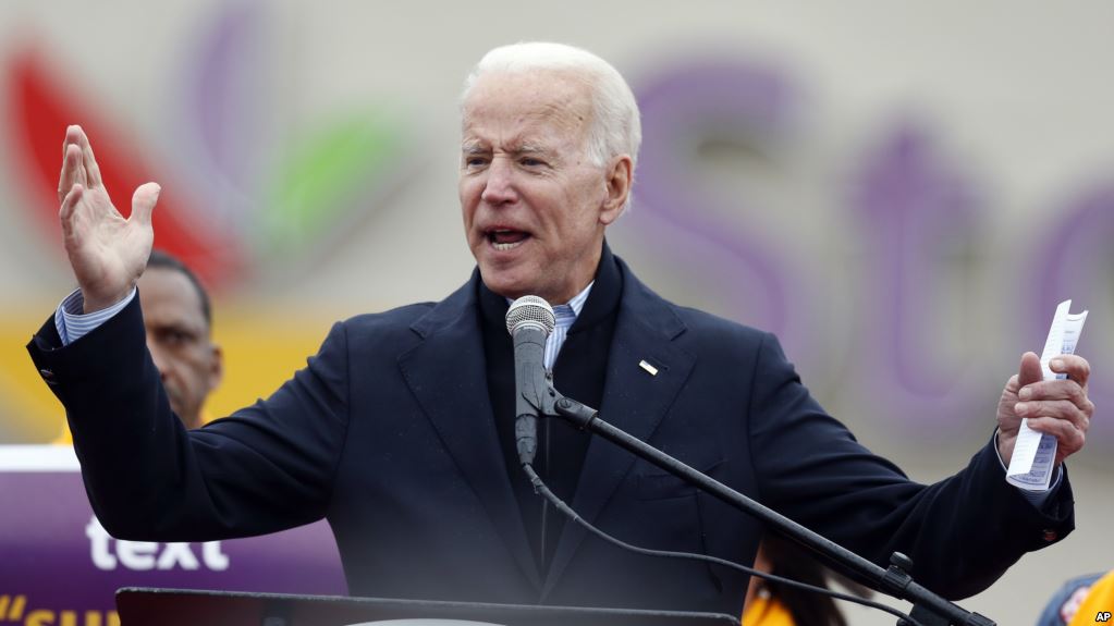 Biden Anuncia Su Candidatura A La Presidencia Para 2020