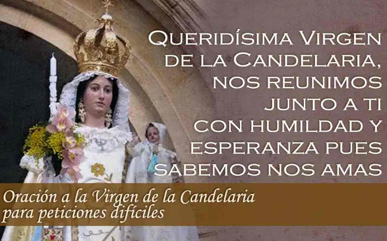 Oraci N A La Virgen De La Candelaria Para Peticiones Dif Ciles