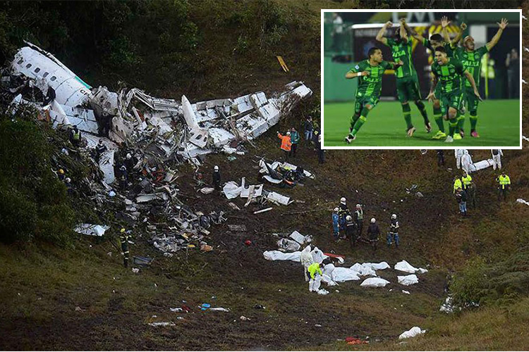 ¡Lamentable! Avión de equipo brasileño se estrella en Colombia; hay 76 muertos