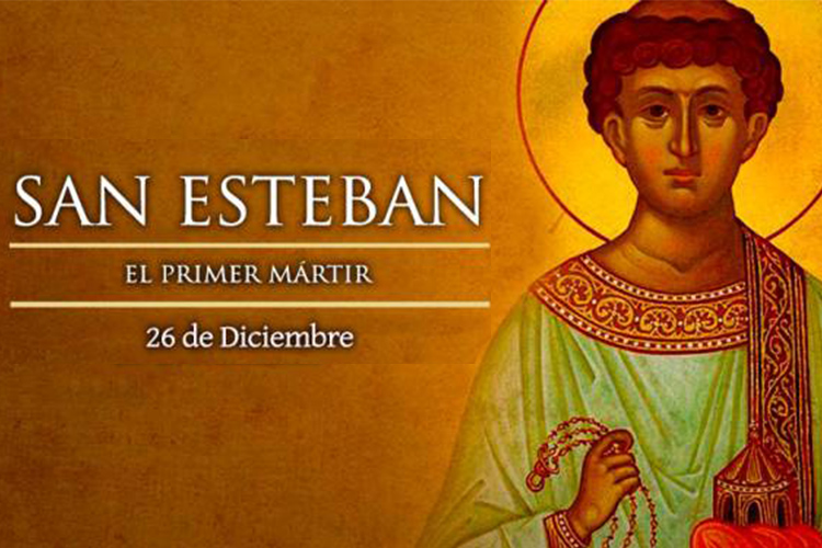 Hoy la Iglesia celebra la memoria de San Esteban