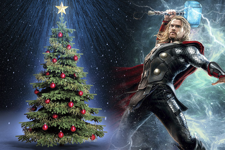 Thor y el origen del árbol de Navidad