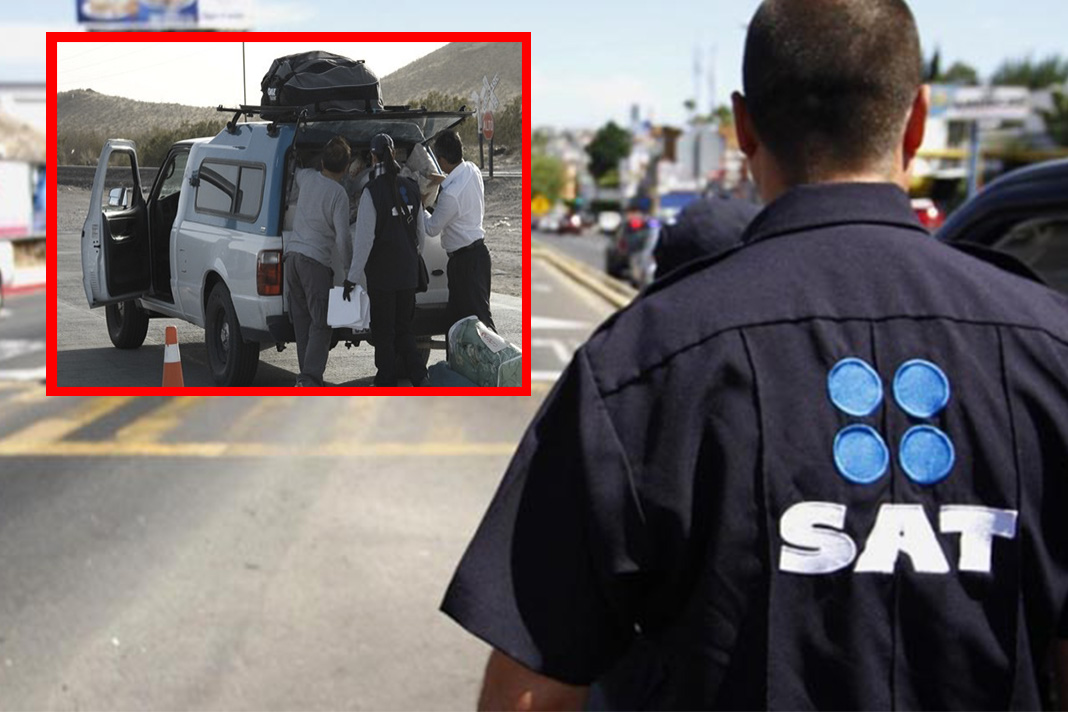 Agentes del SAT extorsionan y roban a paisanos en San Luis Potosí