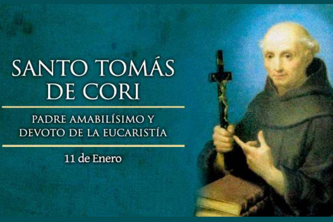 ¿Quién fue Santo Tomás de Cori, sacerdote franciscano?