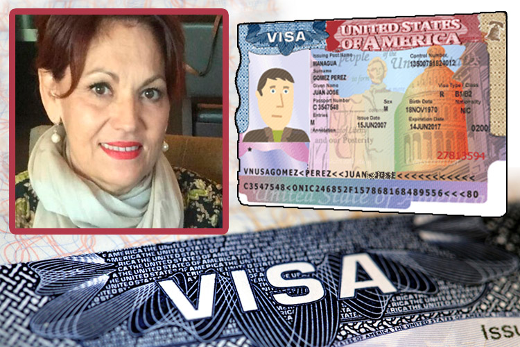Mexicana regresa su visa de Estados Unidos por dignidad