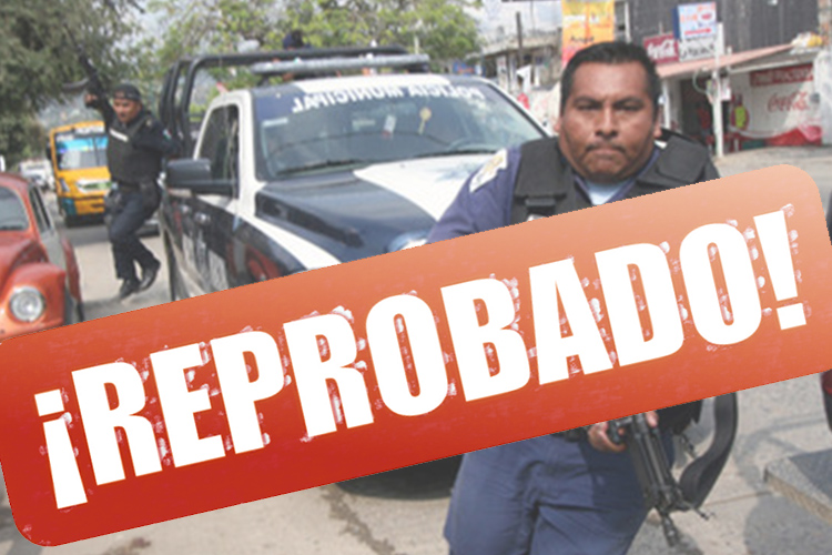 70% de los policías de Jerez, Zacatecas, reprueban el examen de confianza