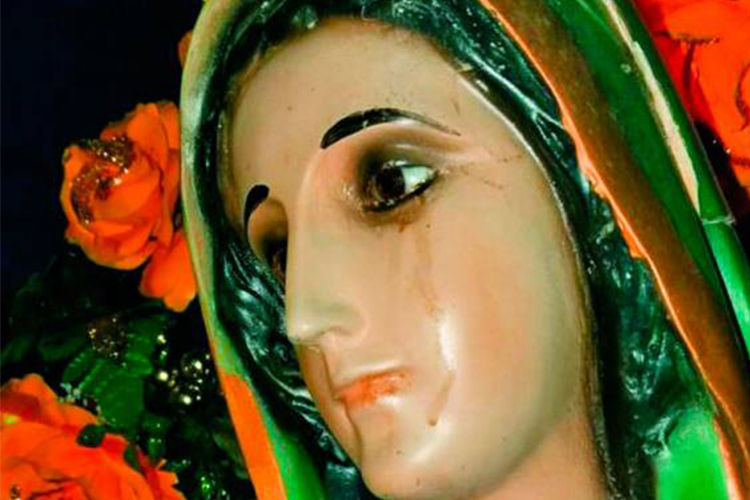 La Virgen de Guadalupe “lloró” en Acapulco?