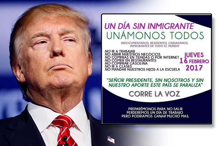 Convocan a un 'Día sin inmigrantes' en todo Estados Unidos