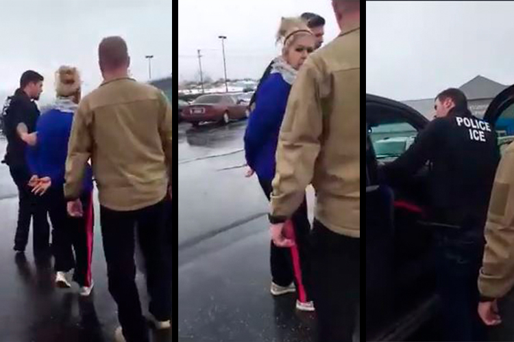 ICE arresta a mujer en el estacionamiento de un Walmart en Utah [VIDEO]
