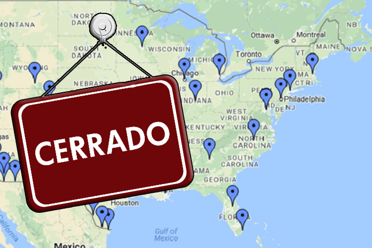 Lista de Consulados cerrados el día de hoy por la Tormenta Stella