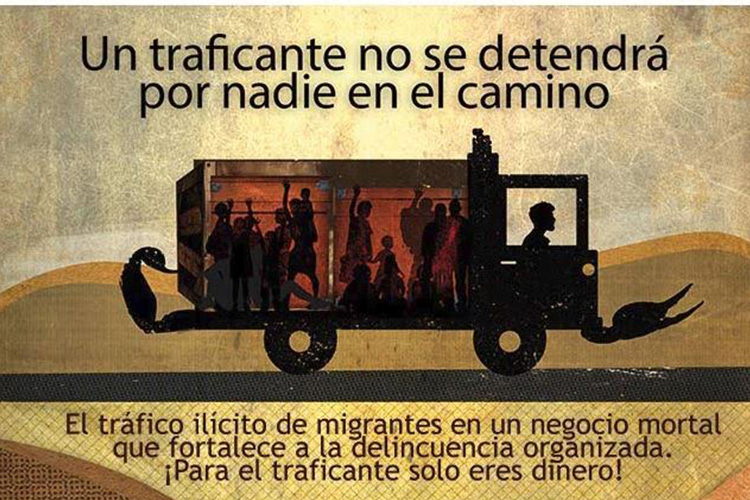 #NegocioMortal: ONU y México lanzan campaña internacional contra tráfico de migrantes