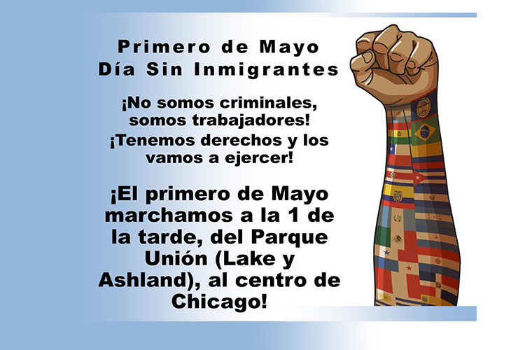 ¡Chicago vivirá un Día sin inmigrantes este 1 de Mayo!
