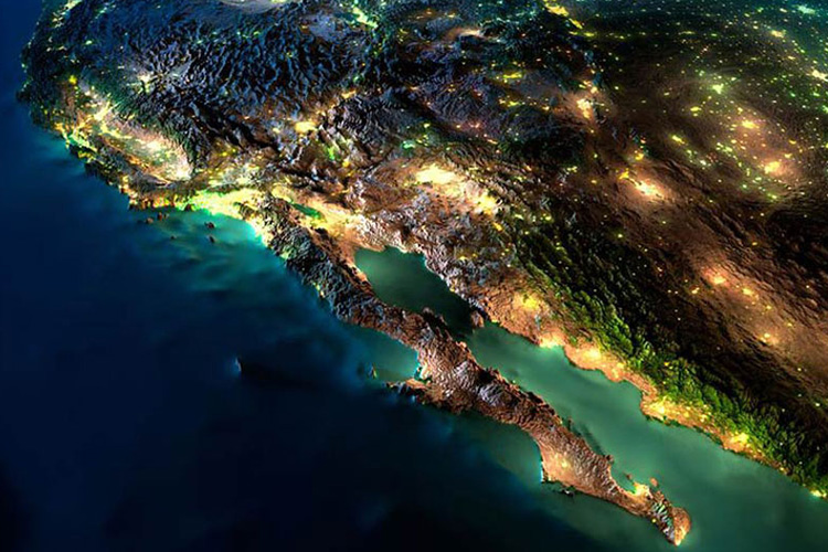 17 impactantes imágenes de México desde el espacio