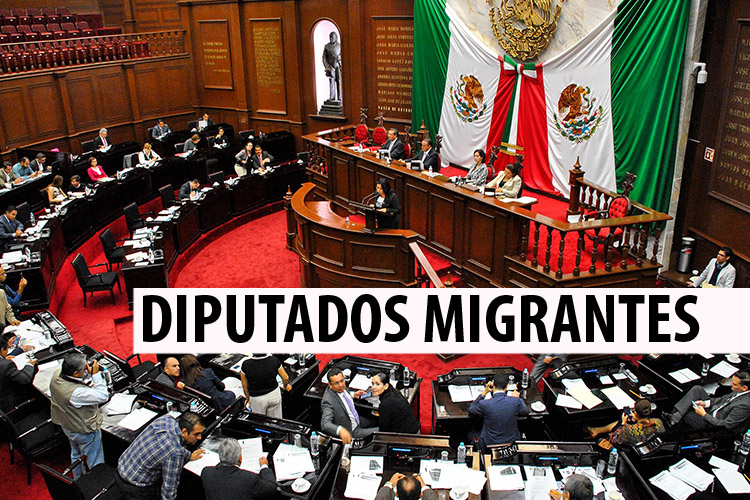 Organizaciones de migrantes michoacanos en EU exigen, al menos, 4 diputados migrantes