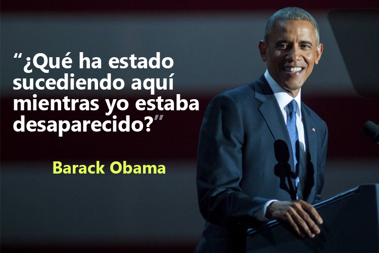 Primer discurso de Barack Obama tras dejar la Casa Blanca
