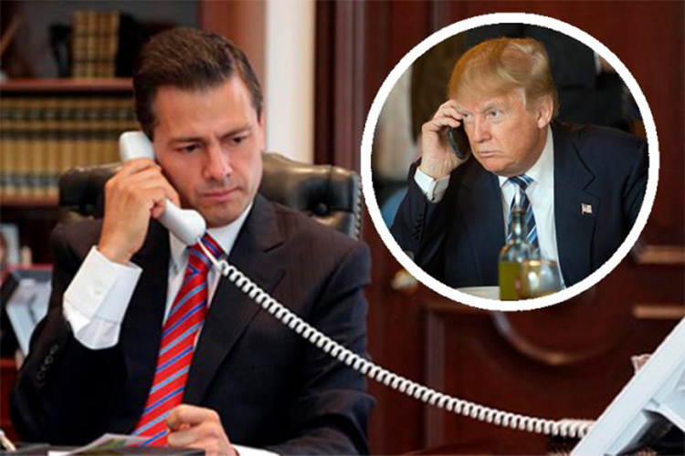 EPN y Donald Trump hablan por teléfono: Acuerdan no terminar con el TLC