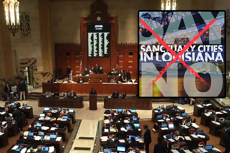 Proyecto de ley HB-676 para prohibir las ciudades santuario en Louisiana es rechazado