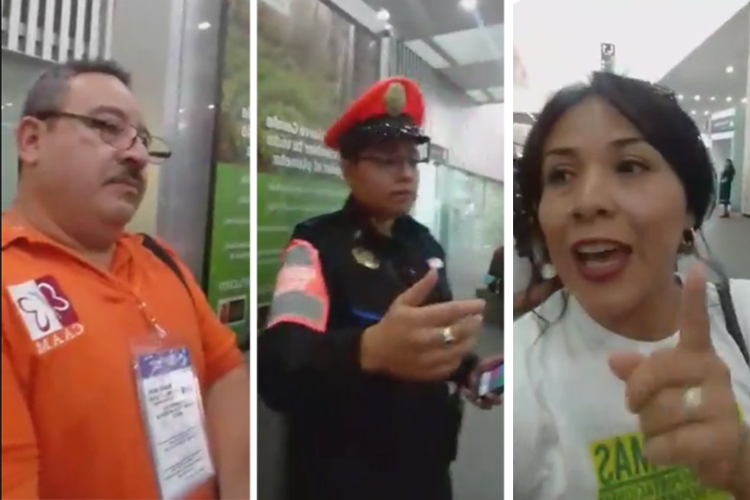 Miembros del grupo 'Deportados Unidos en la Lucha' son expulsados del Aeropuerto de la CDMX [VIDEO]