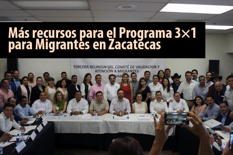 Gobernador de Zacatecas se compromete a gestionar más recursos para el 3X1