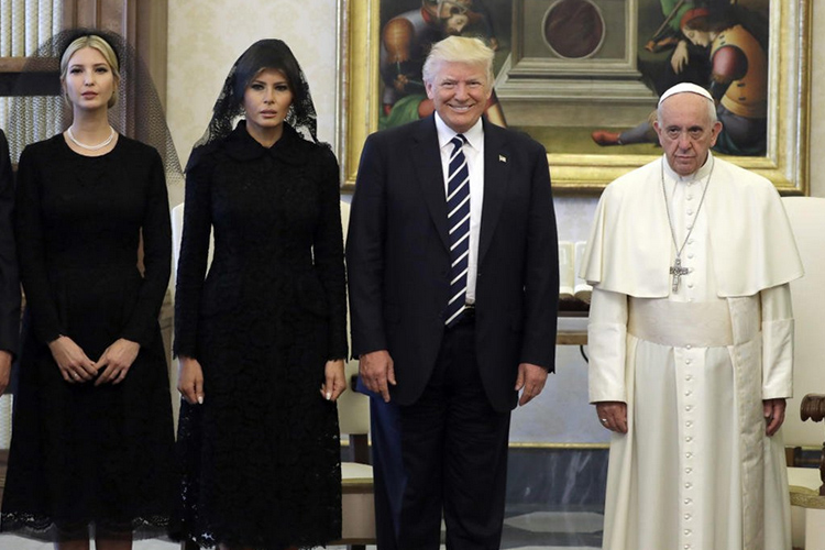 El Papa recibe a Donald Trump en el Vaticano