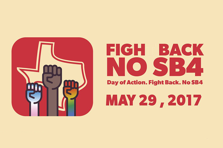 ¡Protesta masiva contra la Ley SB4 este 29 de Mayo en Austin!