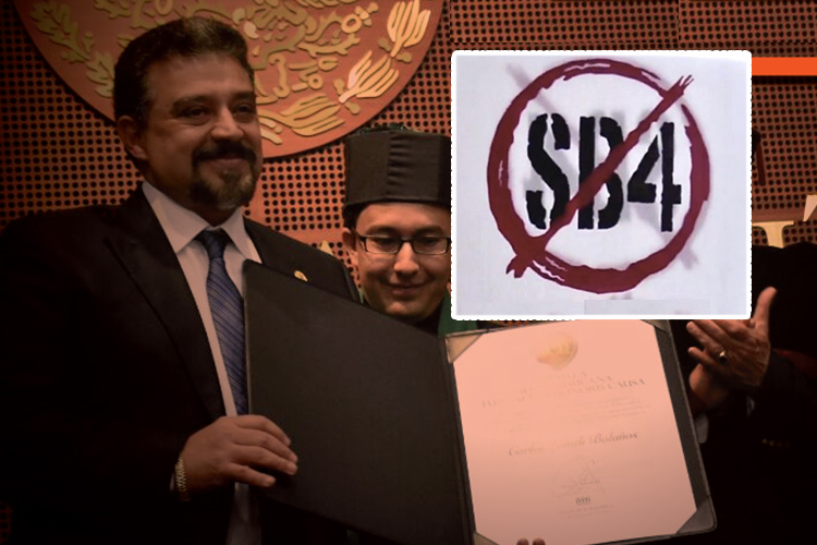 Diputado mexicano llama a sus colegas a pedir la derogación de Ley SB4