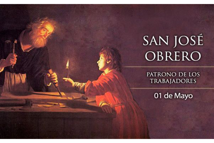 Hoy es fiesta de San José Obrero, patrono de los trabajadores