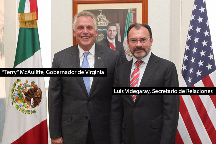Relación comercial con México genera más de 130 mil empleos en Virginia