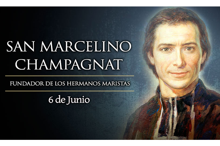 San Marcelino Champagnat, fundador de los Hermanos Maristas