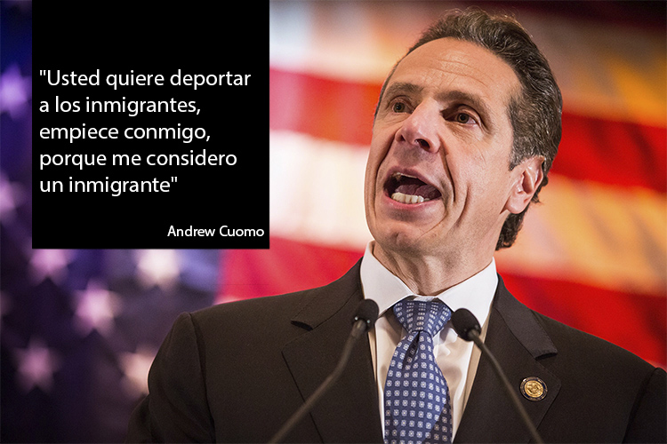 El Gobernador de NY reta a Trump: “si quiere deportar inmigrantes, empiece conmigo” [VIDEO]