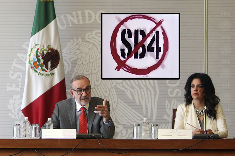 México presenta declaración jurada ante corte de Texas para suspender Ley SB4