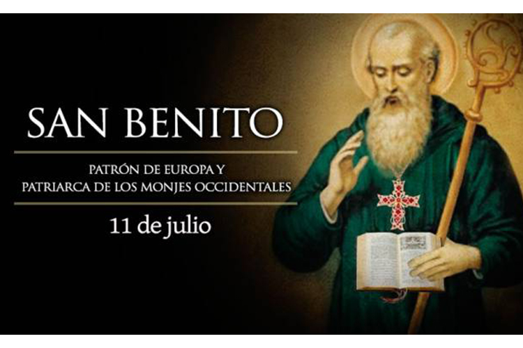 San Benito, patrono de Europa y Patriarca de los monjes occidentales
