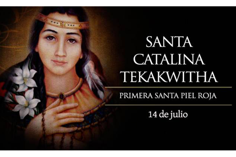 Catalina (Kateri) Tekakwitha, la primera santa piel roja