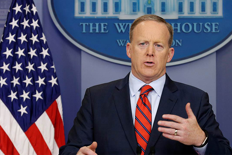 Sean Spicer renuncia como vocero de la Casa Blanca