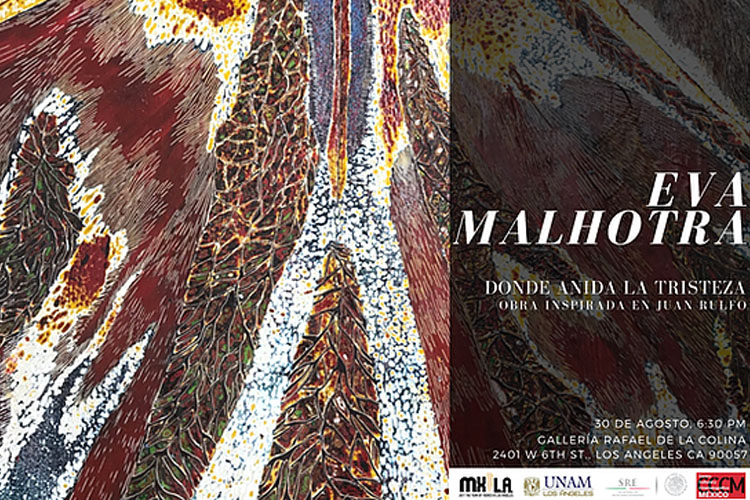 UNAM presenta la obra de Eva Malhorta en el Consulado de México en Los Ángeles