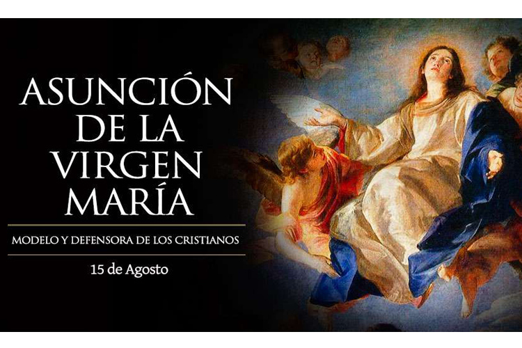 Hoy la Iglesia celebra la Asunción de la Virgen María, modelo y defensora  de los cristianos