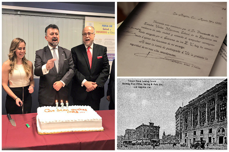 Consulado de México en Los Ángeles celebra su 131 aniversario