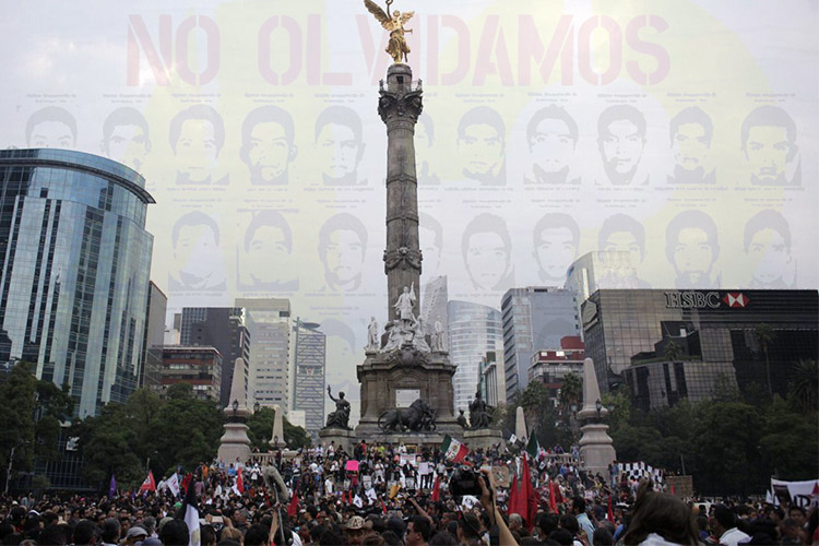 Han pasado tres años desde la desaparición forzada de los normalistas de Ayotzinapa