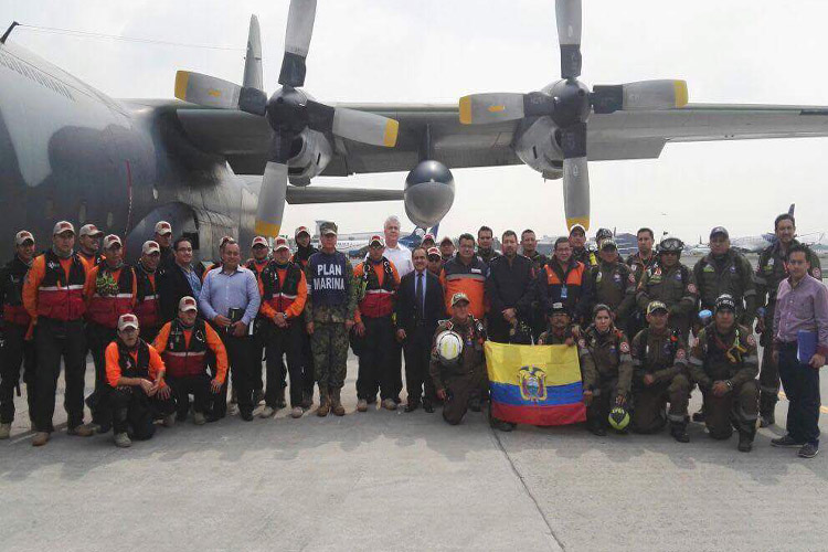Los ciudadanos de Ecuador pidieron en redes sociales a su gobierno que enviara ayuda a México