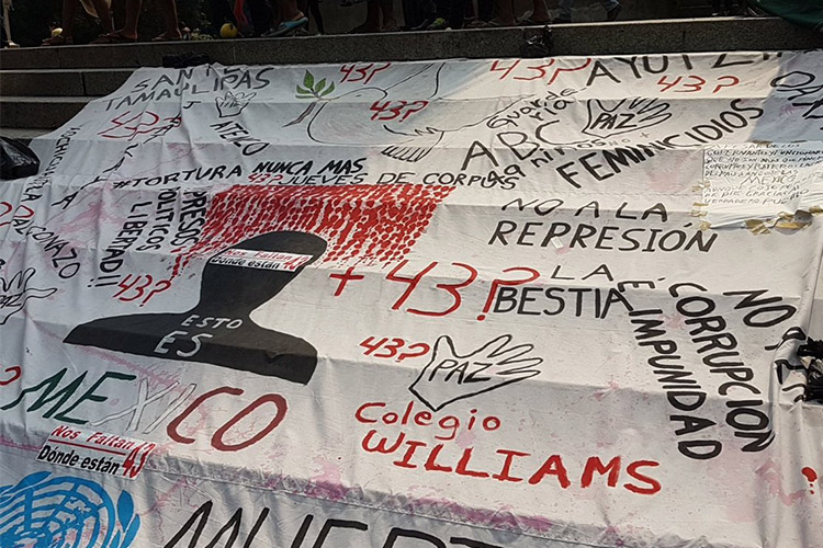A 3 años de Ayotzinapa, México exige justicia | Foto: Amnistía Internacional