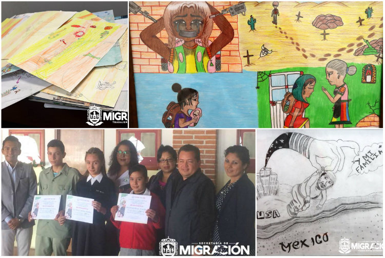 Estas niñas y niños solo necesitaban un espacio para expresarse y lo hicieron de  forma magistral en el concurso "Dibujando una Historia de Migración".