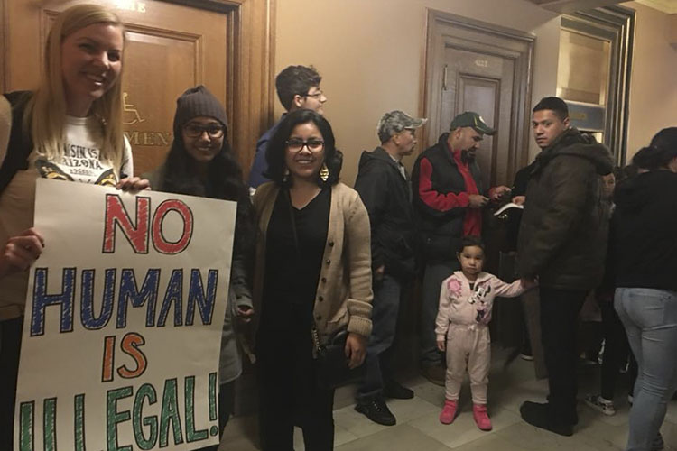 En el Capitolio de Madison se sintió la presencia latina