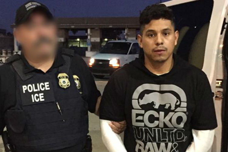 ICE informó sobre la deportación de José Antonio Córdova Rodríguez, quien es acusado en México por asesinato, por parte de los oficiales de ERO.