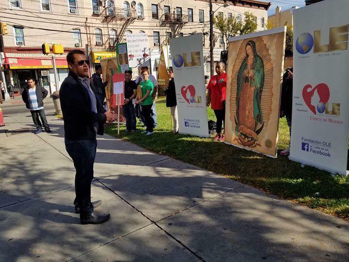 Con protesta exigirán devolución de la Virgen de Guadalupe de Passaic