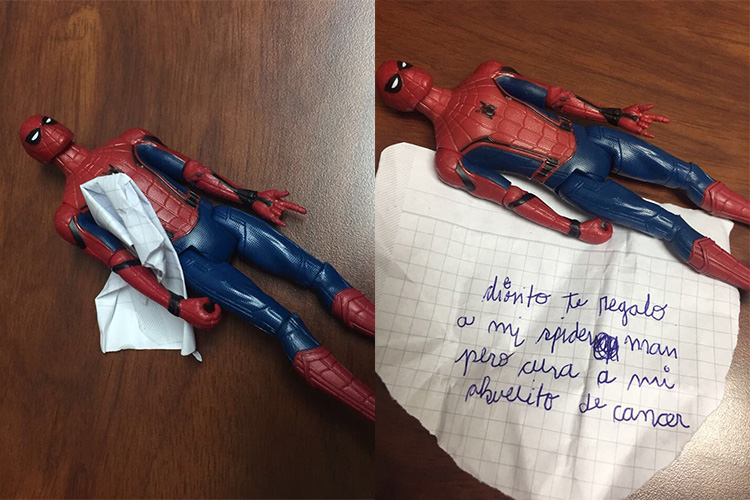 Spiderman tenía una misión especial con Dios