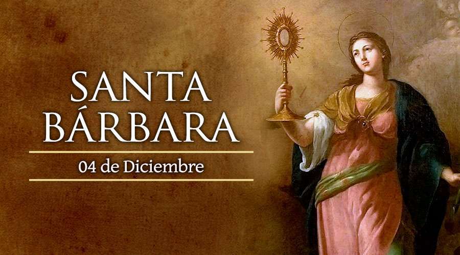 ¿Por qué celebramos hoy a Santa Bárbara, virgen y mártir?