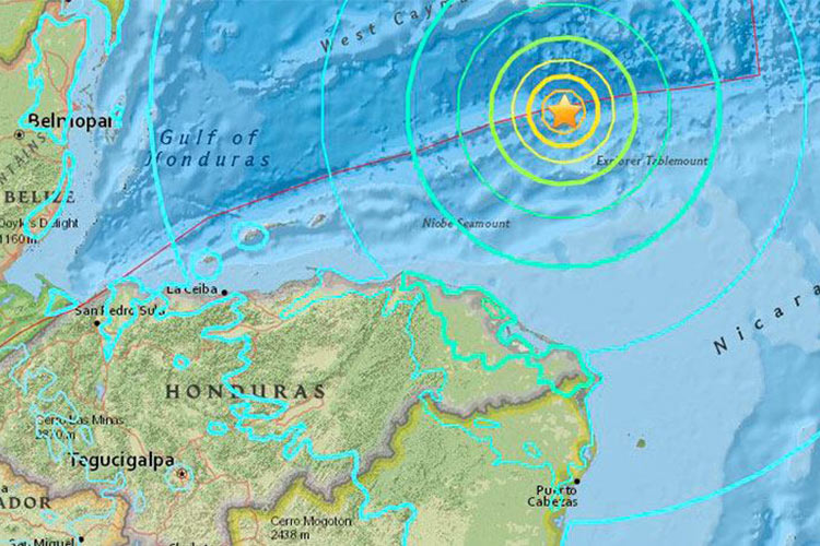 Tras el terremoto de 7.6 grados, las autoridades de protección civil de Honduras descartaron hoy la formación de un tsunami en el Caribe.