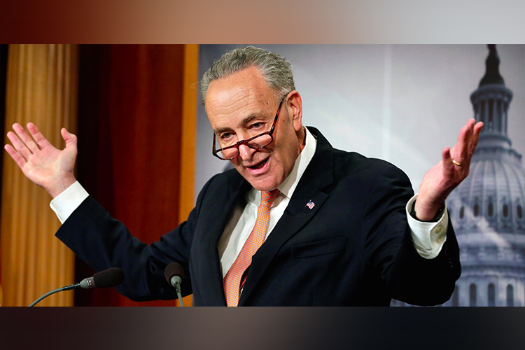 El líder de la bancada Demócrata en el Senado, Chuck Schumer, aseguró que su partido votará para extender el presupuesto del Gobierno.