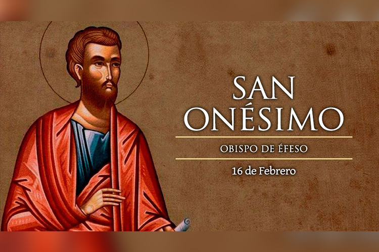 Hoy la Iglesia conmemora a San Onésimo, Obispo de Éfeso