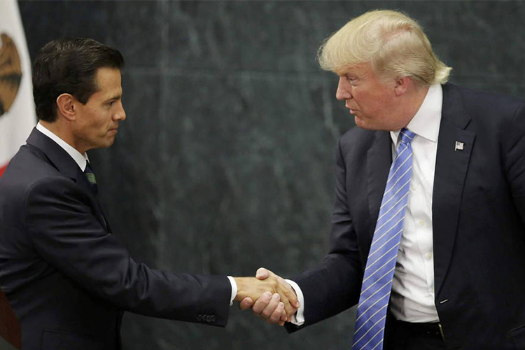 Luis Videgaray dio a conocer que el presidente Donald Trump se reunirá con el mandatario de México, Enrique Peña Nieto, en las próximas semanas.